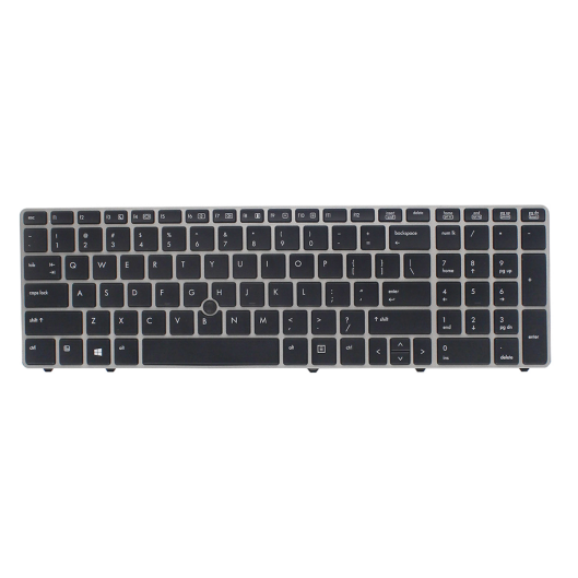 New Keyboard for HP Elitebook 8560P 8570P 8560B Laptop with Blac - Click Image to Close